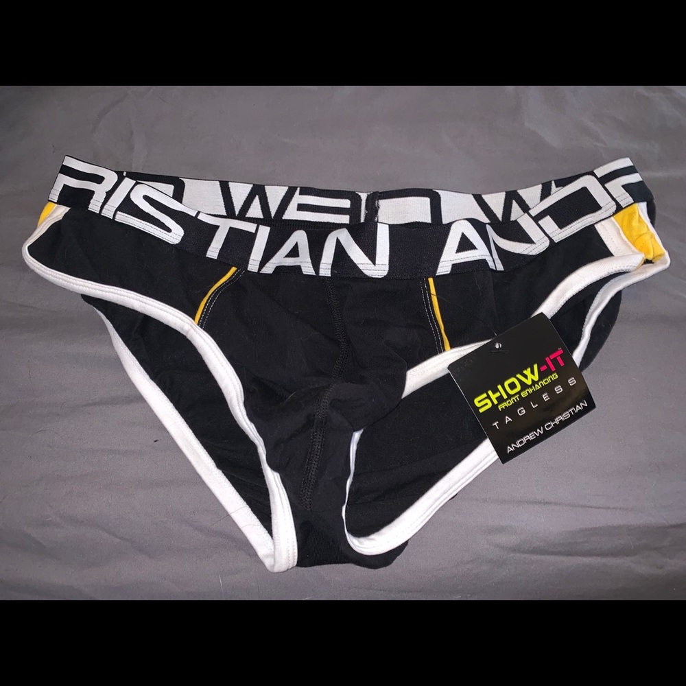 XL Andrew Christian Show it Briefs NWT